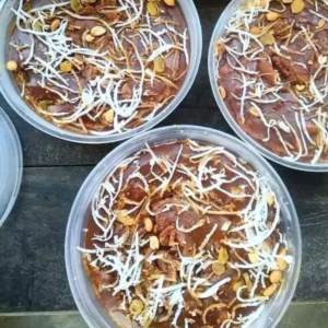 Date Coconut mixed jaggery (নারিকেল দেয়া গুড় )